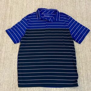 Under Armour Men’s Short Sleeve Striped Polo. Size Large